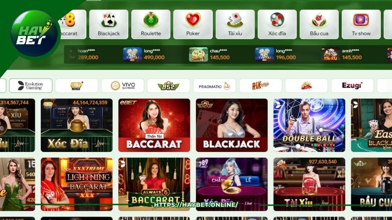 Các ưu điểm khi tham gia Live Casino HayBet Các ưu điểm khi tham gia Live Casino HayBet