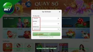 Hướng dẫn đăng ký Haybet chỉ với 3 bước