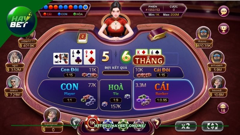 Thông tin chi tiết về baccarat HayBet Thông tin chi tiết về baccarat HayBet